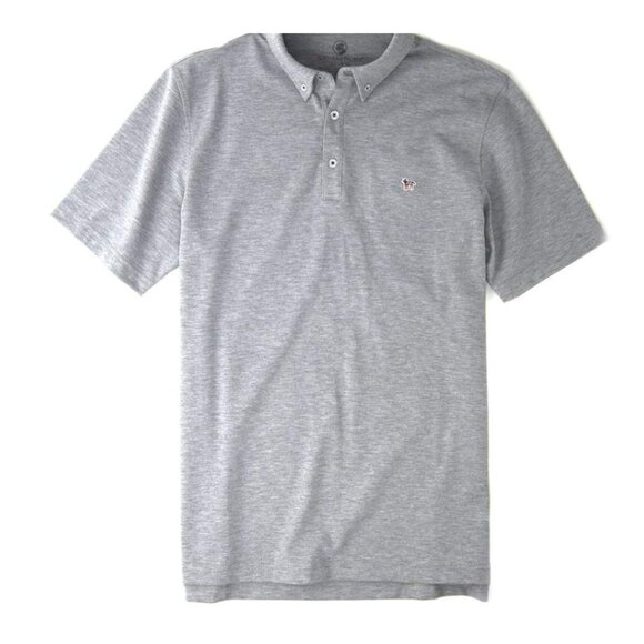 Southern Proper Men's Party Animal Polo Heather Gray Size M NWT - Picture 1 of 2